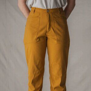 LIVSN Women's Ecotrek Pants - Caramel - 4x27